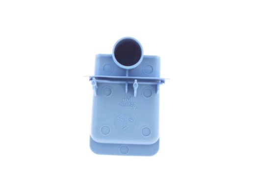 Siphon (links, blau)