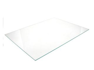 Glasplatte (direkt über der Gemüseschale)