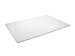 Glasplatte über Gemüseschale