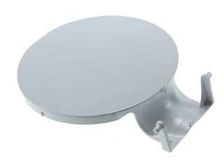 Klappdeckel vor Flusensieb Klappdeckel vor Flusensieb